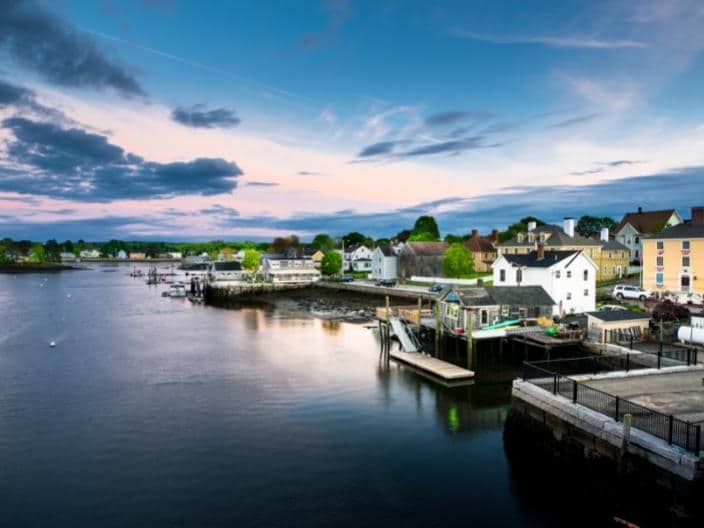 Portsmouth, New Hampshire waterfront homes