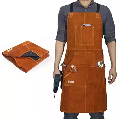 Leather Welding Apron