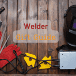 Welder gift guide welding tools on table